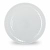 Тарелка обеденная 25см PAMPILLE WHITE Q4655