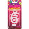 Свеча Цифра " 6 "