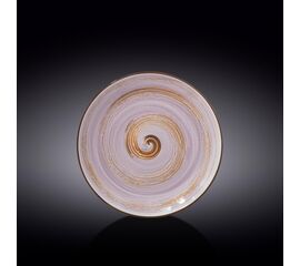 Тарелка круглая WL-669713/A (23см) SPIRAL лавандовый цв.