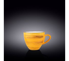 Чашка WL-669436/A 300мл SPIRAL желтый цв.