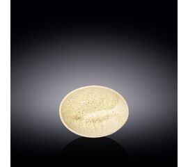 Салатник овальный WL-661318/A (13*10*6см) песочный цв.