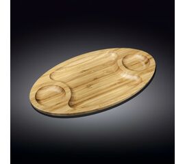 WILMAX bamboo Блюдо 3-х секционное WL-771039/А (35,5*20.5см)