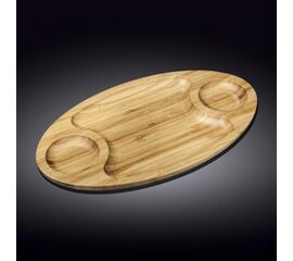 WILMAX bamboo Блюдо 3-х секционное WL-771041/А (45,5*25см)