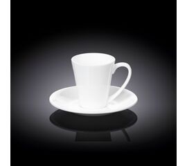 Чашка кофейная + блюдце WL-993054/AB (110мл)