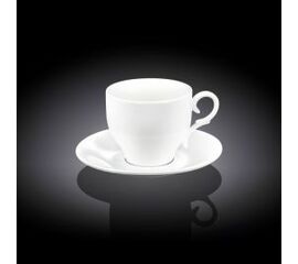 Чашка кофейная + блюдце WL-993103/AB (90мл)