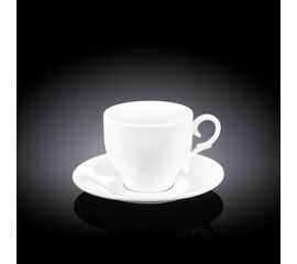 Чашка чайная + блюдце WL-993009/AB (220мл)
