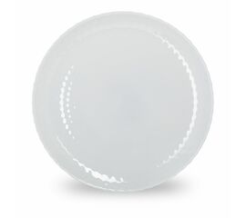 Тарелка обеденная 25см PAMPILLE WHITE Q4655