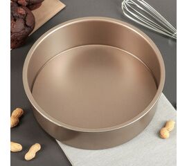 Форма для выпечки с а/п покрытием "Круг. Рэнди" со съем дном 21,5х6,5 см 3562499