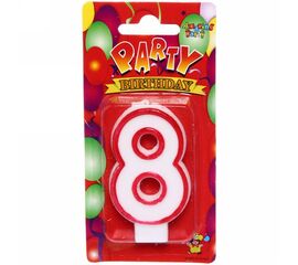 Свеча Цифра " 8 "