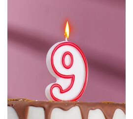 Свеча Цифра " 9"