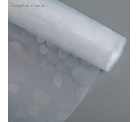 Коврик противоскользящий Доляна «Галька», 2826634 45×90 см, цвет прозрачный