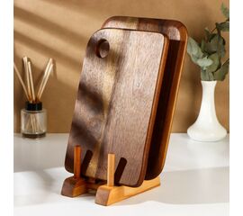 Подставка-сушилка Adelica для разделочных досок и посуды, 17×13×13 см, береза 9116007