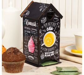 Чайный домик "Вкусный чай", 20х8,6 см 4594732