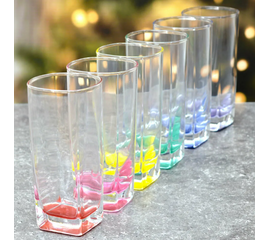 Набор стаканов 330мл*6шт STERLING RAINBOW высокий N0779