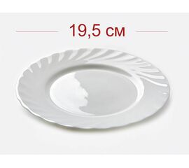 Тарелка десертная ТРИАНОН 19,5см N3647 (4124)