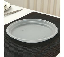 Набор одноразовых тарелок, d=20,5см, в наборе 10 шт цвет белый, 9080897