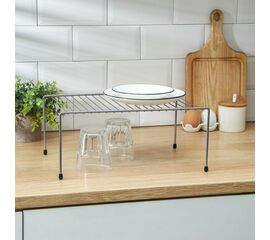 Полка для шкафа, 35,5×22×13 см, цвет хром 9364720