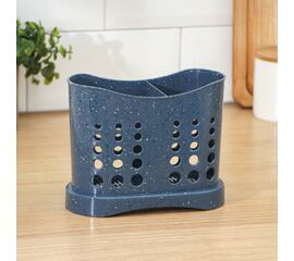 Сушилка для столовых приборов STONE, 16,8×8,4×13,3 см, цвет темный камень 9655632