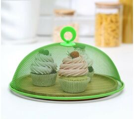 Крышка-сетка для продуктов 28см, Доляна «Вкус»,  цвет МИКС 148363