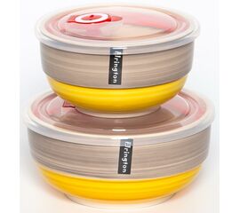 Набор салатников с/крышками (2) 139-23111