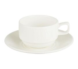 Чашка чайная + блюдце WL-993008/AB (220мл)