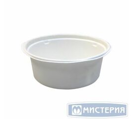 Тарелка глубокая 350мл, (10шт) кругл., d 130мм, h 50мм, глубок., бел., сахарный тростник 191240