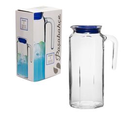 Кувшин 1,0л КОШЕМ с голубой крышкой 80051BBL в коробке