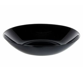 Тарелка суповая 20см ДИВАЛИ ЧЕРНЫЙ P0787
