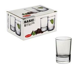 Набор стопок 55 мл*6шт Бейсик  52837B