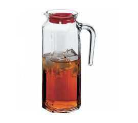 Кувшин 1,0л 80051SLBR КОШЕМ с красной крышкой без коробки