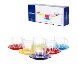 Набор чайный 220мл РЕЙНБОУ N4217