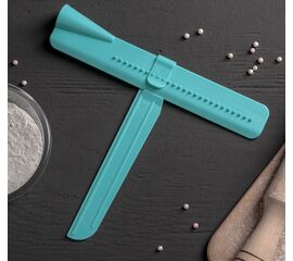 Шпатель кондитерский угловой Доляна, 2 части, 23,5×4,7×2,6 см 2957151