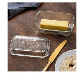 Масленка Luminarc Коровка 73115 прозрачный