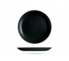 Тарелка обеденная ДИВАЛИ ЧЕРНЫЙ 25см P0867