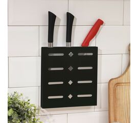 Держатель для ножей настенный Доляна «Вог», цвет чёрный 9755235