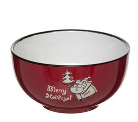 Салатник  Новогодний 475 мл 3C-008-B (Цвет МИКС)
