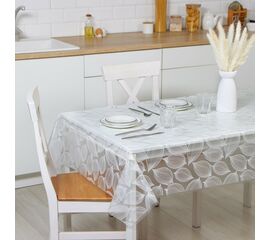 Скатерть 132×180 см, «Физалис»,  цвет белый 9482818