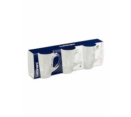 Набор кружек 320мл*3шт NEW MORNING CHEQS V2285