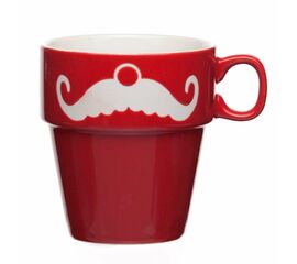 Кружка новогодняя 290мл "УСЫ" KRJYD644