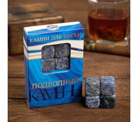 Набор камней для виски 4 шт "Подводный камень", 5426909