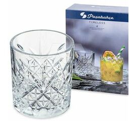 Набор стаканов 205мл*4шт Таймлесс 52810B PASABAHCE