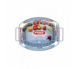 Блюдо для запекания и выпечки 4,0 лс решеткой IRRESISTIBLE 38х27см овальное 412U000/2019