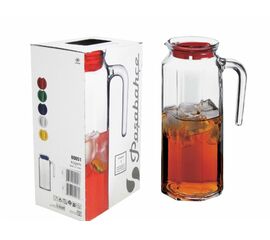 Кувшин 1,0л КОШЕМ с красной крышкой 80051BR в коробке