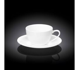 Чашка капучино + блюдце WL-993001/AB (180мл)
