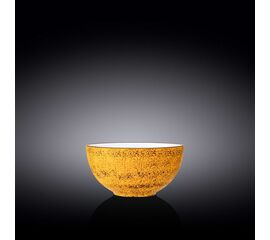 Салатник WL-667430/A (14см) 600мл SPLASH желтый цв.