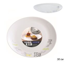 Тарелка для стейка 30см ФРЕНДС ТАЙМ БИСТРО L2905 Luminarc