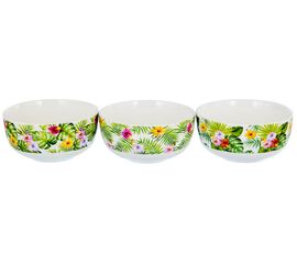 Салатник 600мл, СВЕЖЕСТЬ,  МИКС 3 ДЕКОРА 140-08003