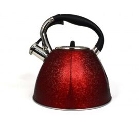 Чайник 3,0л со свистком красный НМ 55108-1