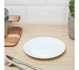 Тарелка десертная 18см ЛИЛИ БЕЛЫЙ Q8717