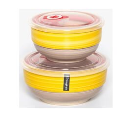 Набор салатников с/крышками (2) 139-23115